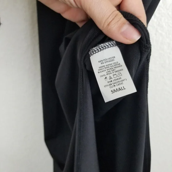 OLIA Surplice Cross Back Maxi Dress Black Small - Picture 5 of 5